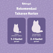 Averapets Prof. Bengal Bye-Bye Floof Hairball Control Paste Treats 10 g x 20 Sachets