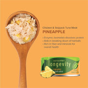 Averapets NurturePro Longevity Ckn & Skj Tuna with Pineapple & Green Tea essence 80g