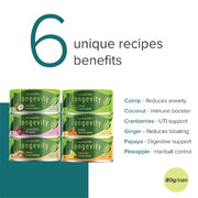 Averapets Nurture Pro Longevity Ckn & Skj Tuna with Coconut & Green Tea essence 80g
