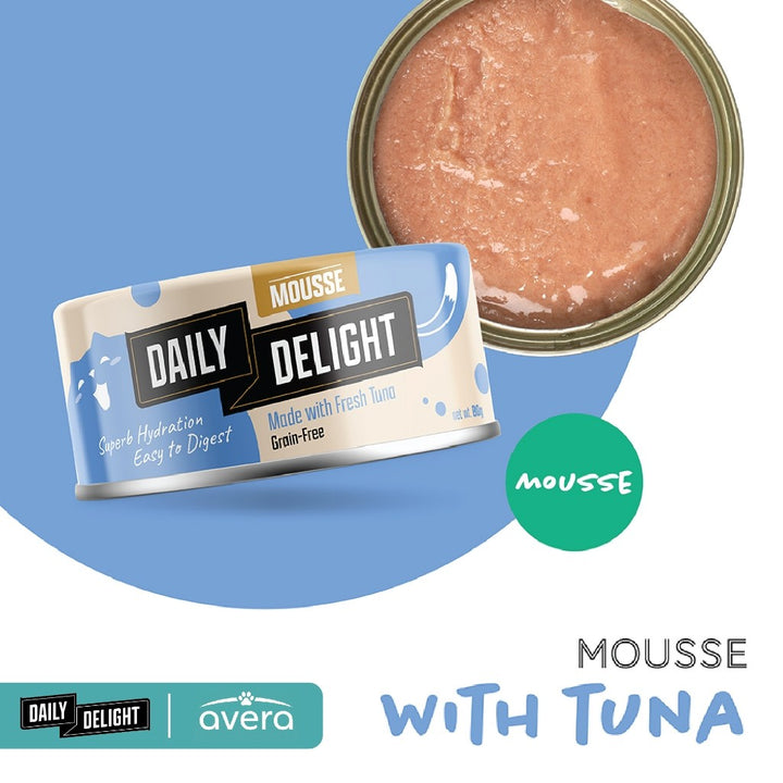 Averapets Daily Delight Mousse Tuna 80g