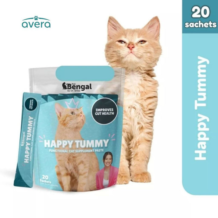 Averapets Prof. Bengal Happy Tummy Functional Paste Treat 10 g x 20 Sachets