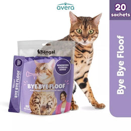 Averapets Prof. Bengal Bye-Bye Floof Hairball Control Paste Treats 10 g x 20 Sachets