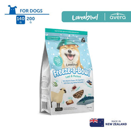 Averapets Loveabowl Freeze-a-Bowl Lamb & Mackerel for Dogs 140g