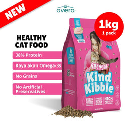 Averapets Prof. Bengal Kind Kibble Grain-Free Cat Food Chicken 1kg